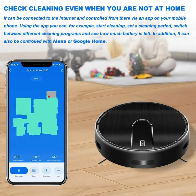Aerobot N7S robot vacuum cleaner