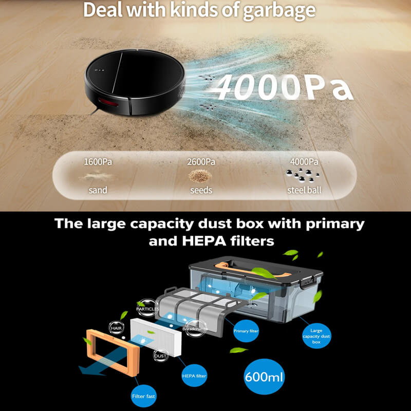 Moxier M7S Smart Robot Vaccum