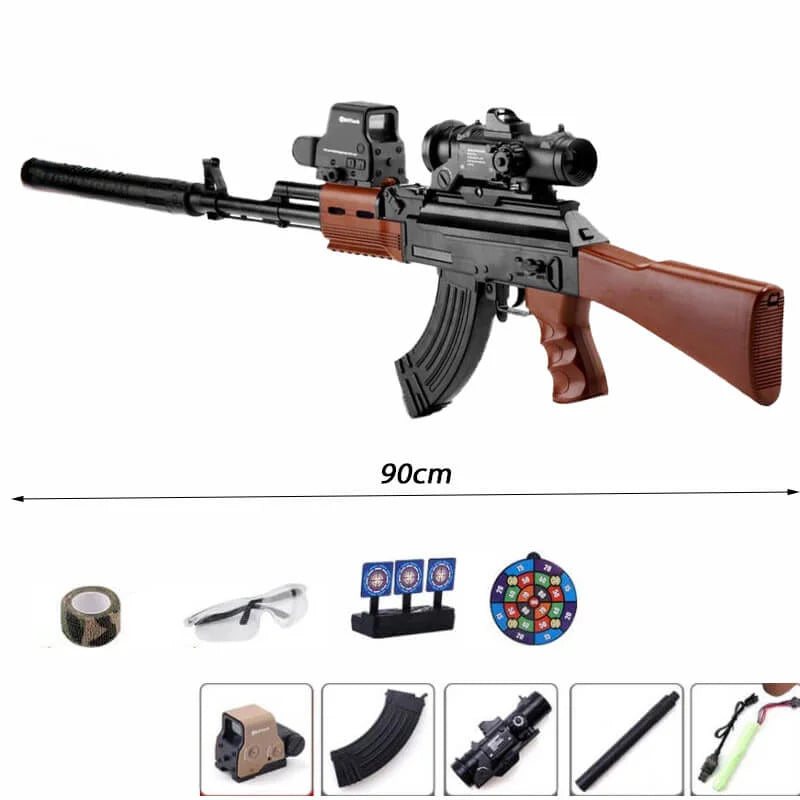 Csnoobs AK47 Electric Auto Gel Ball Blaster