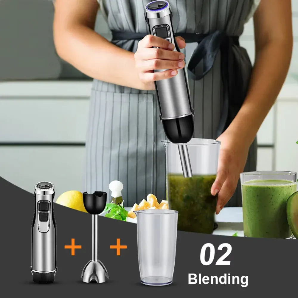 Blend, Chop, and Whisk Cooking with WixBlend Professional-Grade Precision
