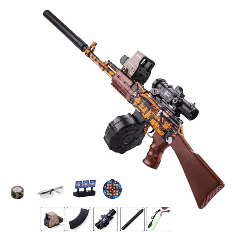 Csnoobs AK47 Electric Auto Gel Ball Blaster