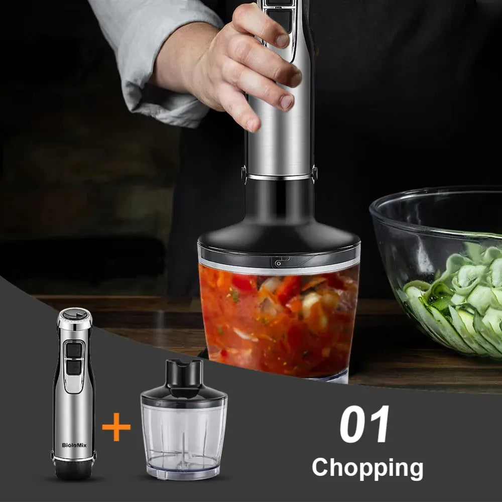 Blend, Chop, and Whisk Cooking with WixBlend Professional-Grade Precision
