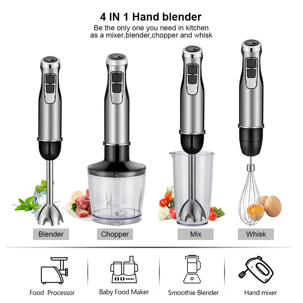Blend, Chop, and Whisk Cooking with WixBlend Professional-Grade Precision