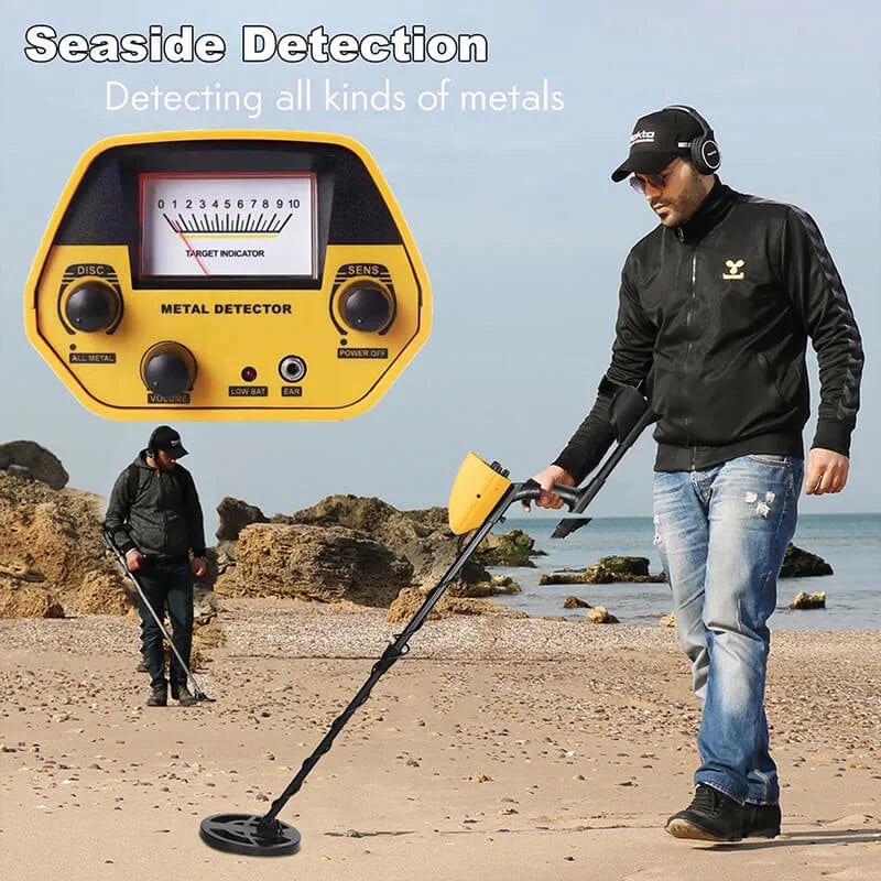 MagNutix Metal Detector Makes Treasure Hunting Easy