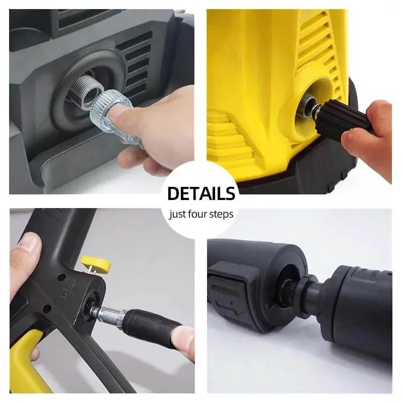 Dayplusor Professional Pressure Washer 5M/15M/20M Pipe