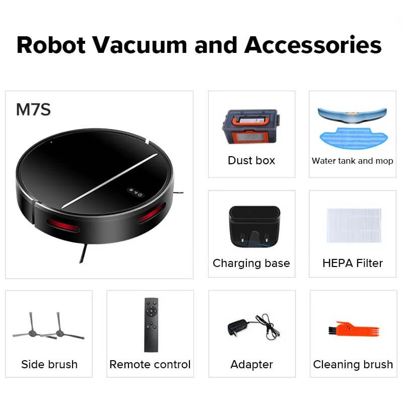 Moxier M7S Smart Robot Vaccum