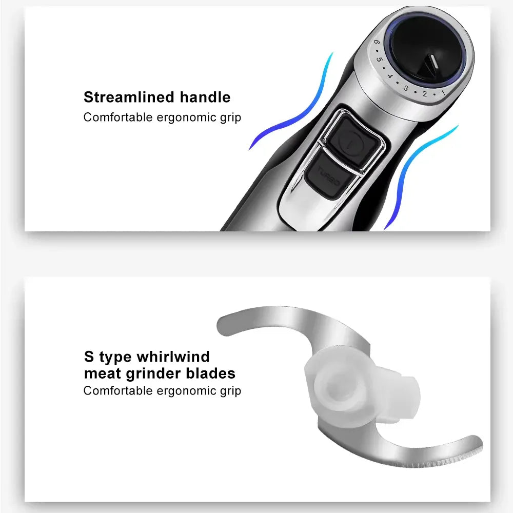 Blend, Chop, and Whisk Cooking with WixBlend Professional-Grade Precision