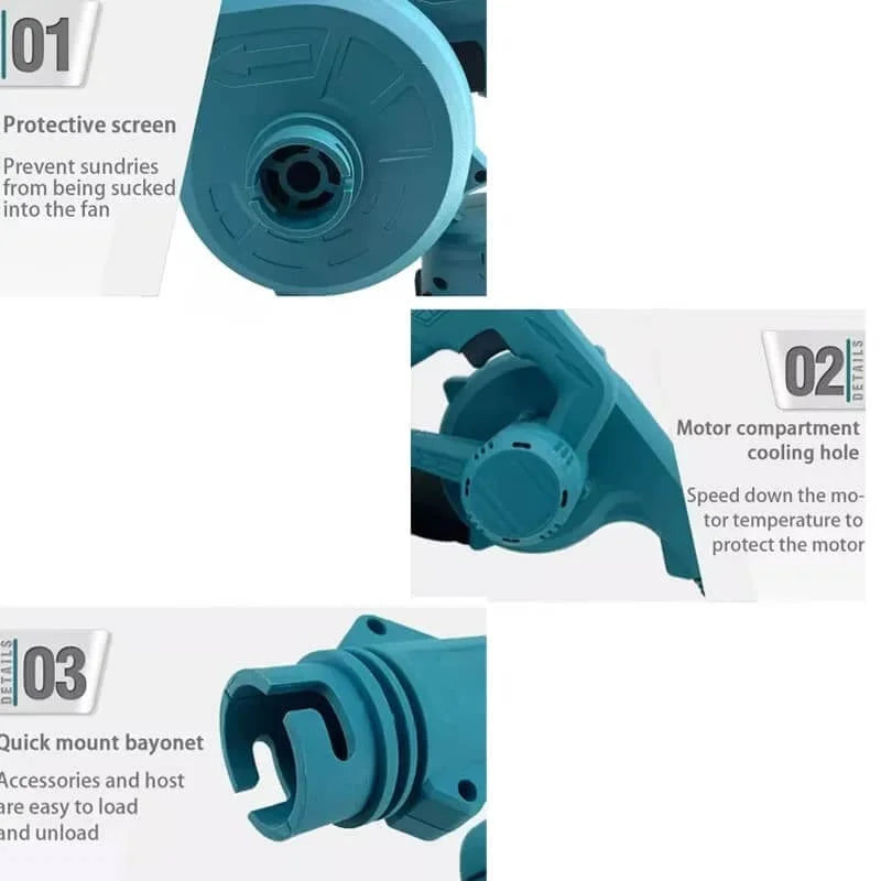 AiriSurge Leaf Blower Yard Work