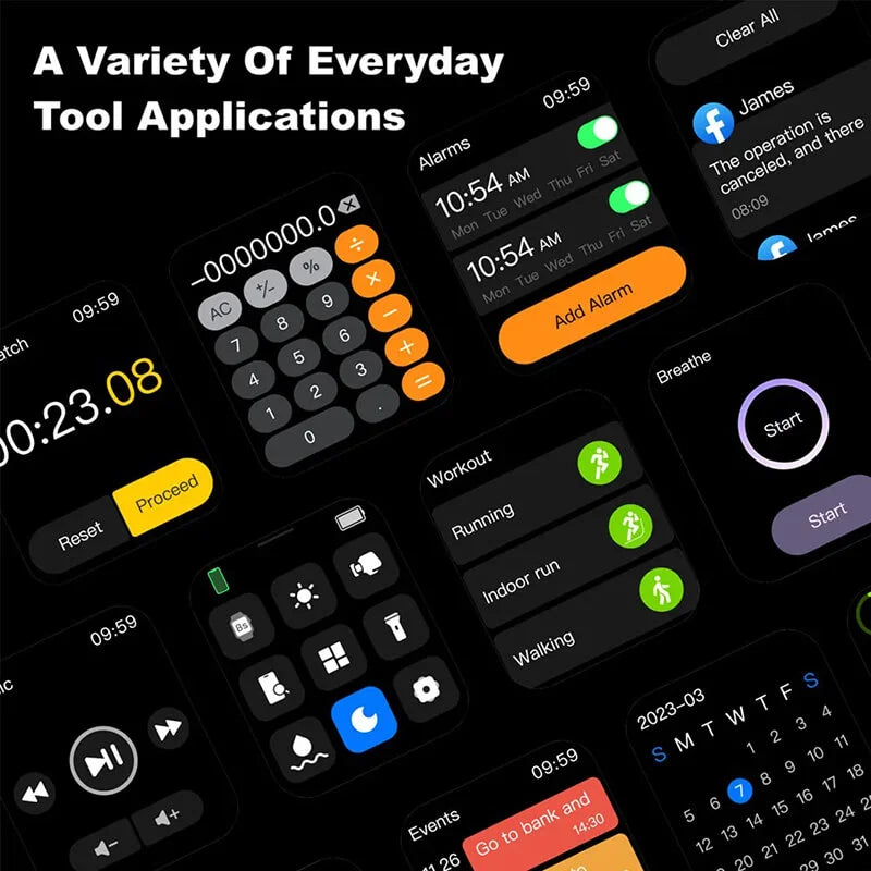 ionoswatch Health & Fitness Smartwatch