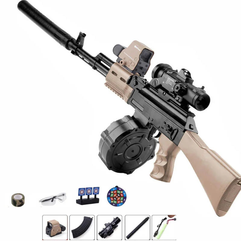 Csnoobs AK47 Electric Auto Gel Ball Blaster