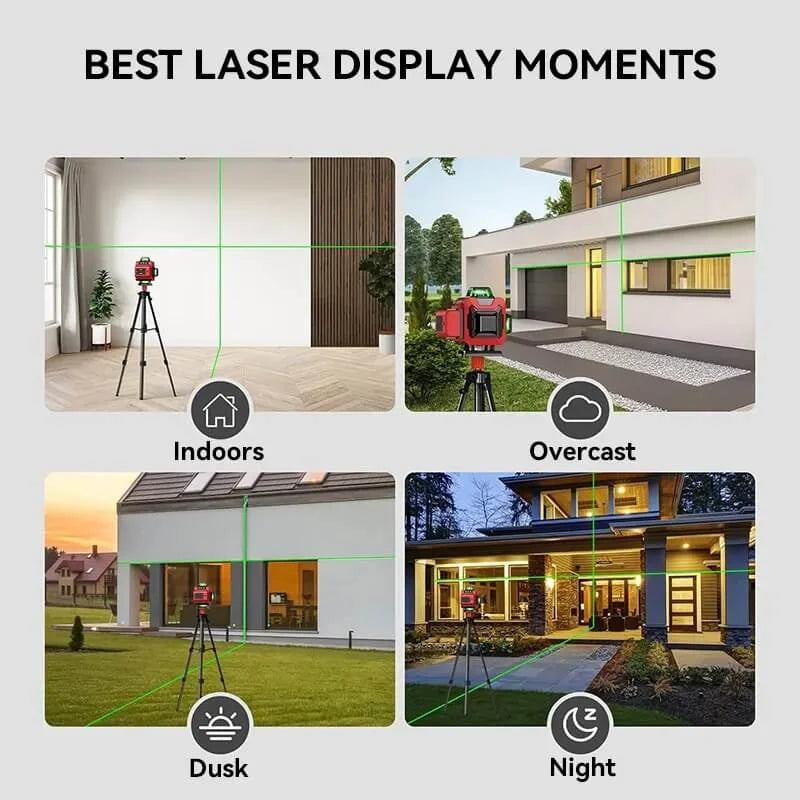 Ocanvas 4D 16 Lines Laser Level