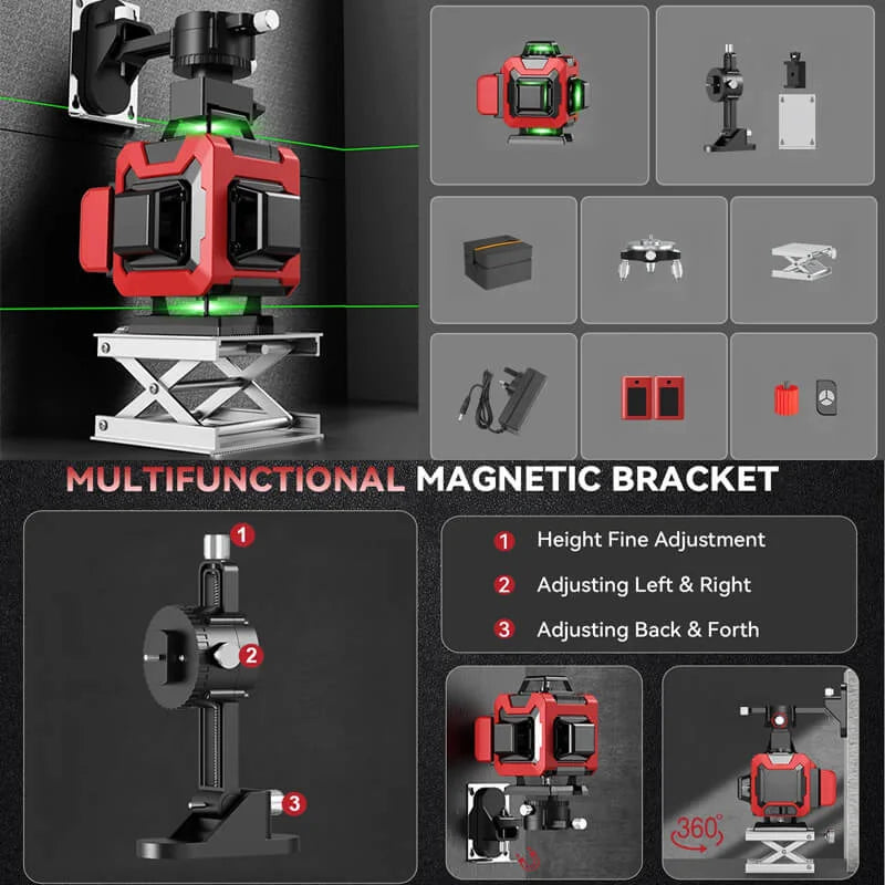 Ocanvas 4D 16 Lines Laser Level