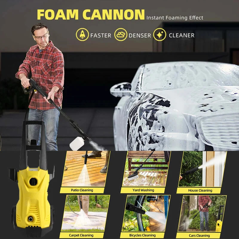 Dayplusor Professional Pressure Washer 5M/15M/20M Pipe