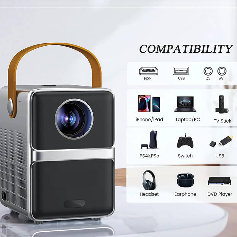 Lunorys Portable HD Smart Projector