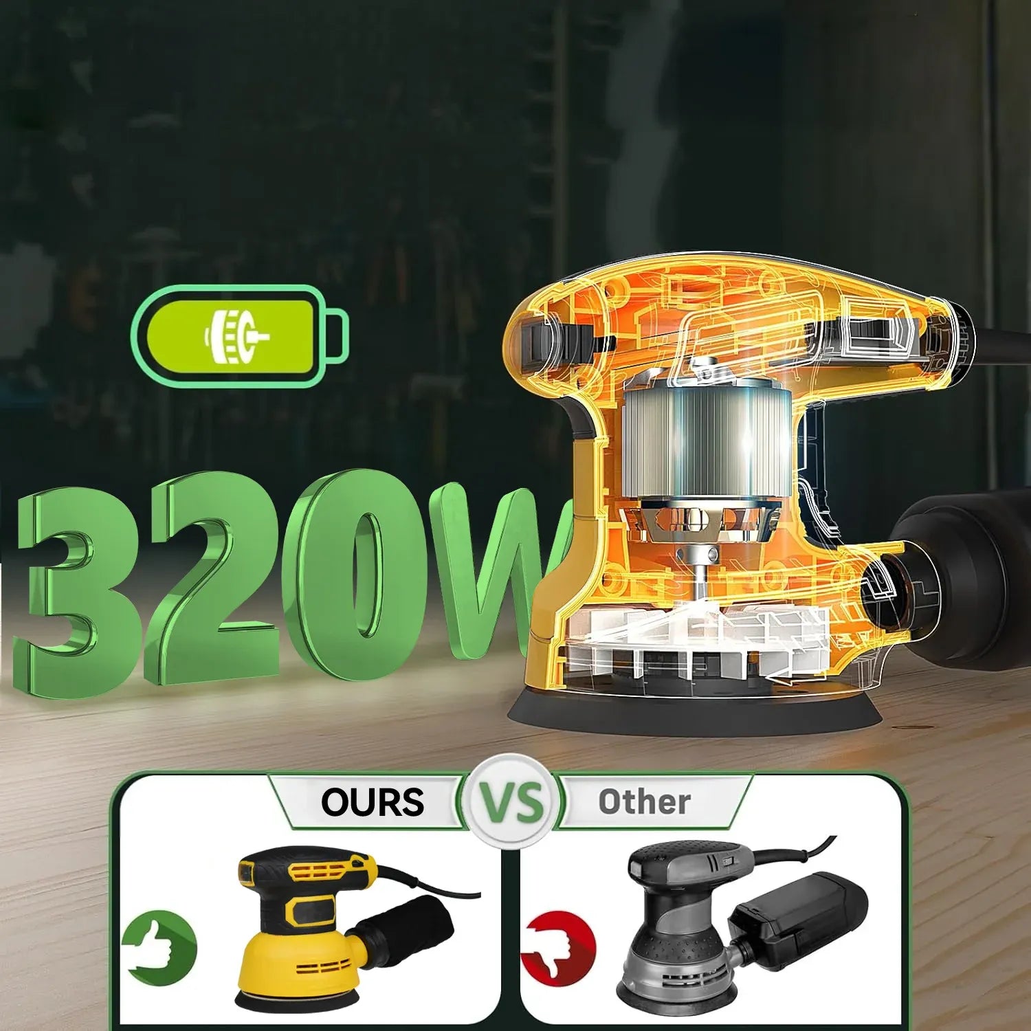 Ocanvas Orbital Sander