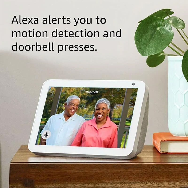 halovision 2K HD Smart Wireless Doorbell (Support Alexa、Google)