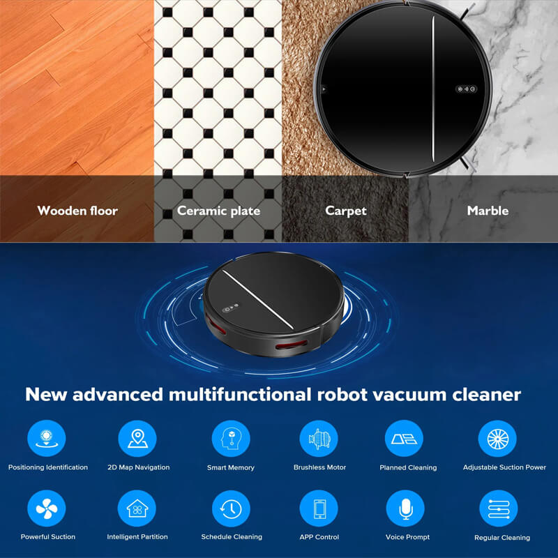 Moxier M7S Smart Robot Vaccum