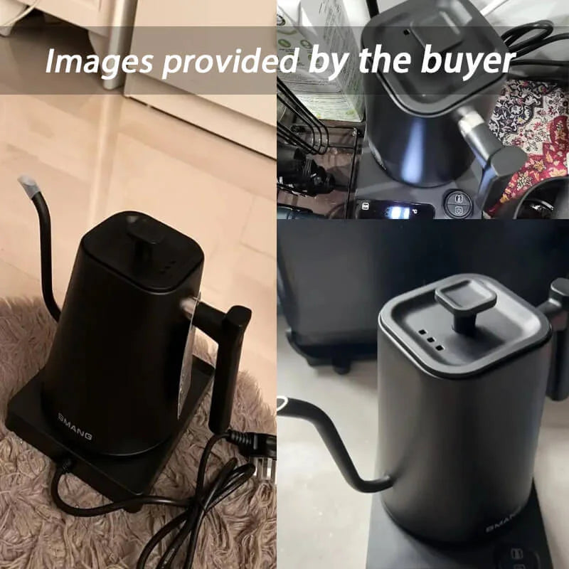 Mimyy AeroPour Gooseneck Kettle-1L Stainless steel Temp control